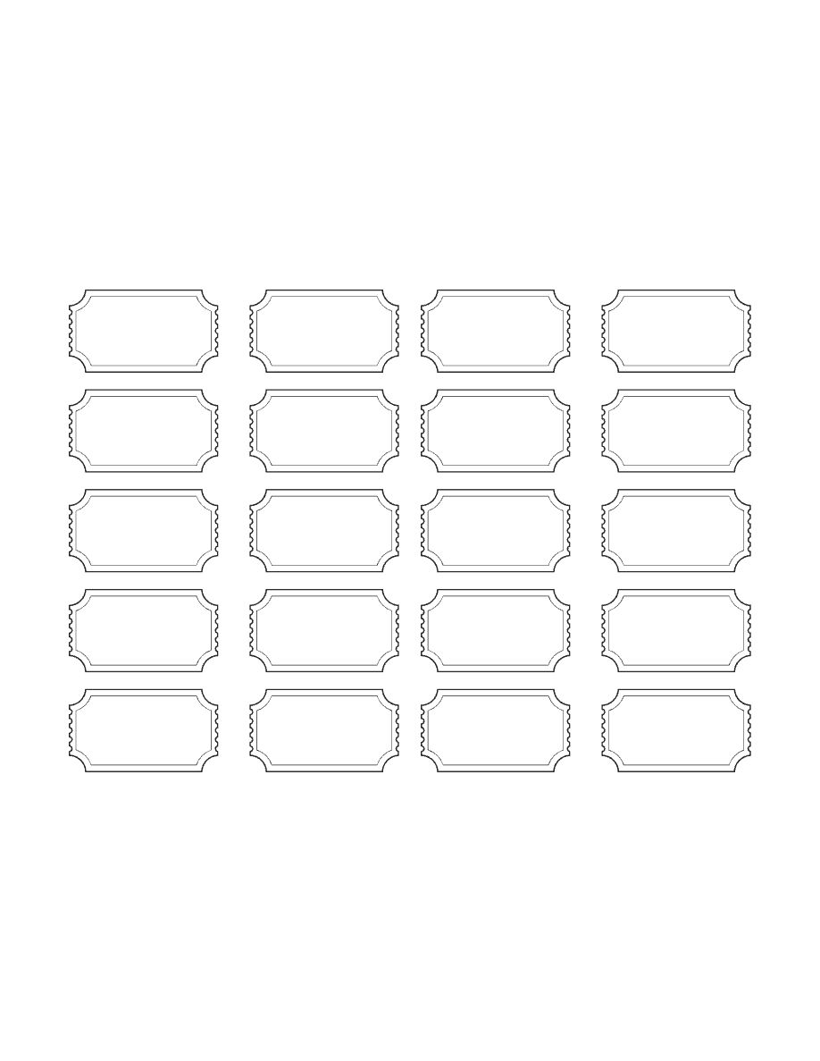 Raffle Ticket pdf image